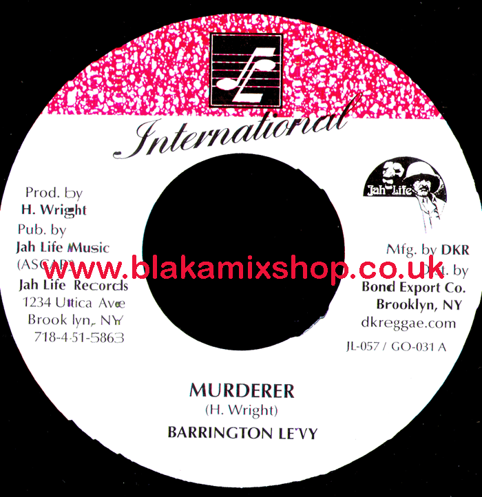 7" Murderer/Version BARRINGTON LEVY